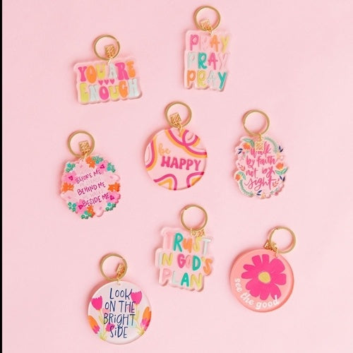 Mary Square Keychains