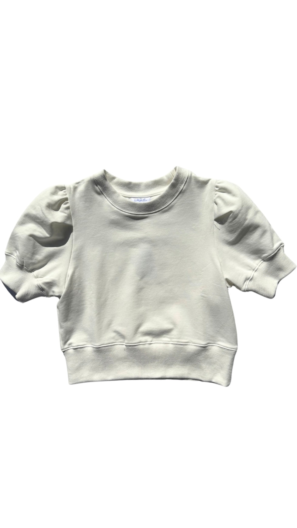 Riley Sweatshirt Top - White