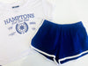 Navy Terry Shorts