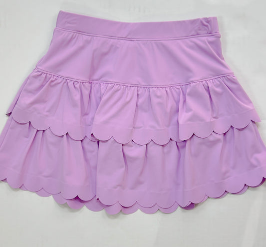 Scalloped Skort