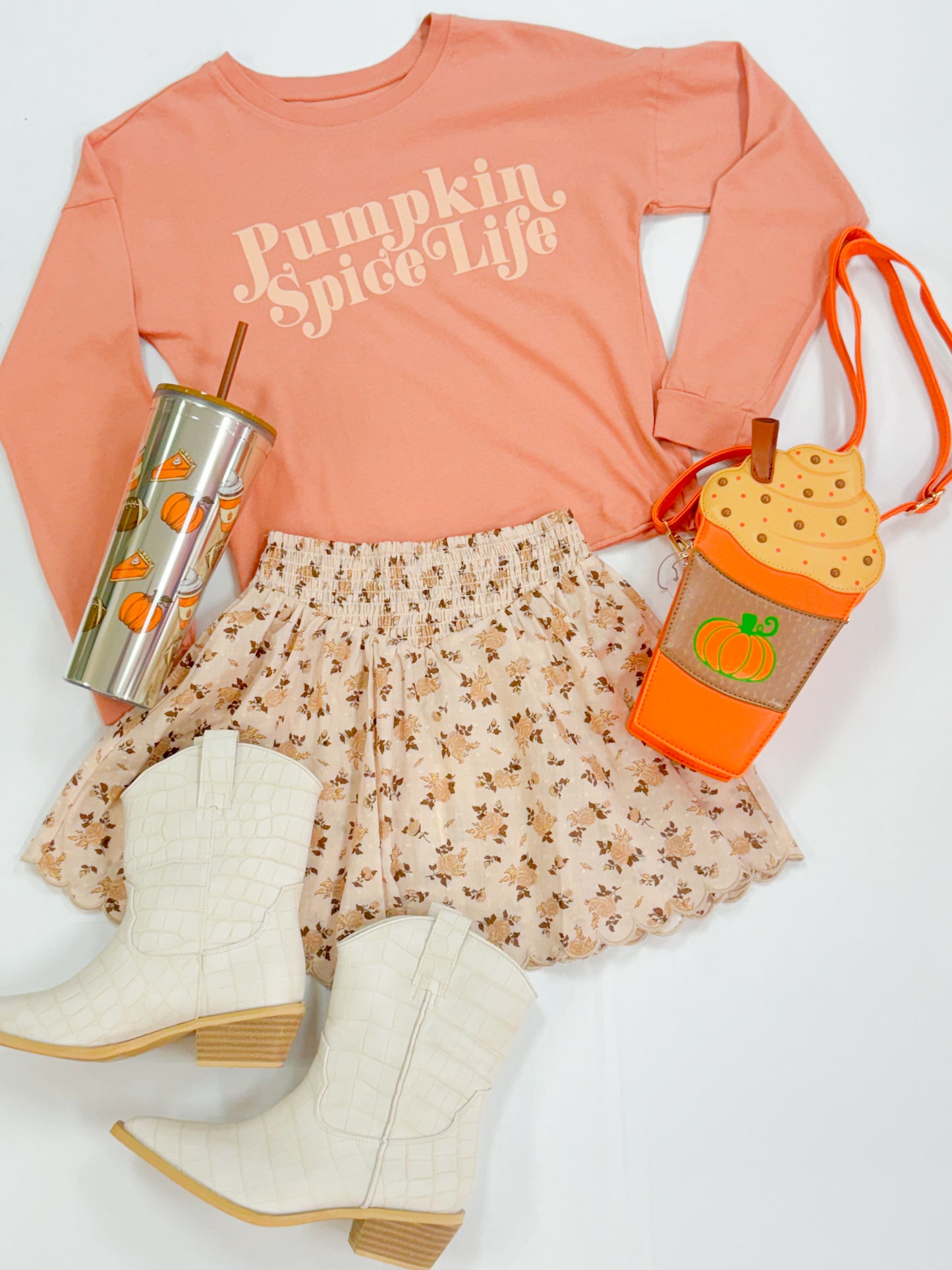 Pumpkin Spice Oversized Graphic