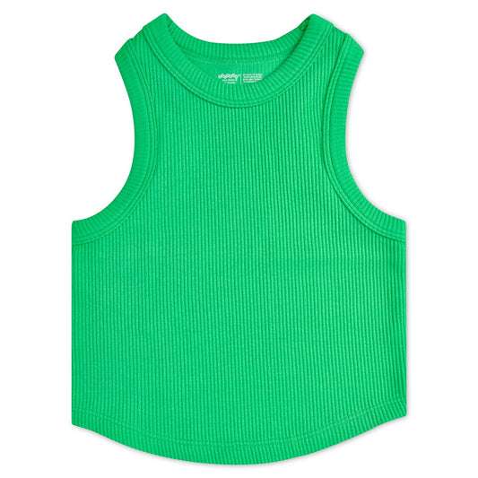 Green Ribbed RacerBack