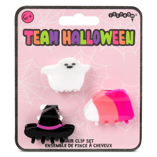 Team Halloween Hair Clip