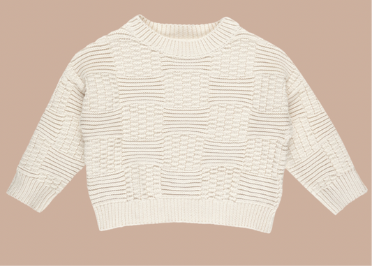 Aspen Sweater natural Check