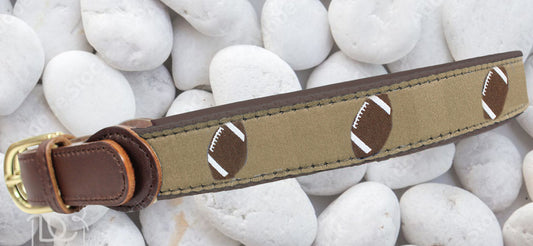 Khaki - Football Belt