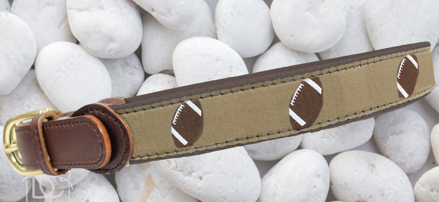 Khaki - Football Belt