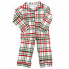 Christmas Plaid - Button Down Pajamas