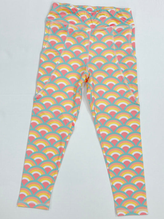 Rainbow Print Leggings