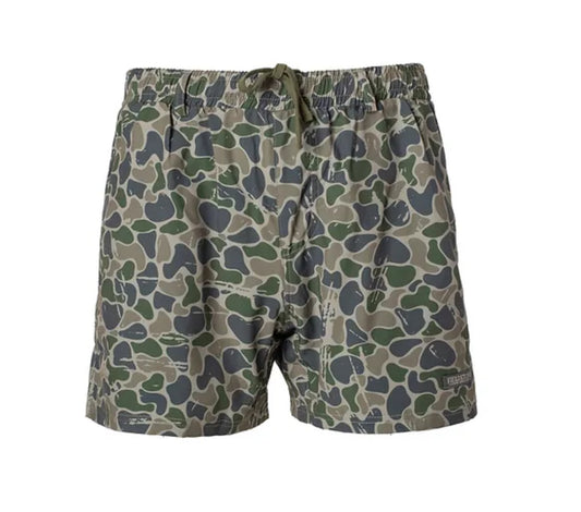 Youth Backwoods Camo Shorts