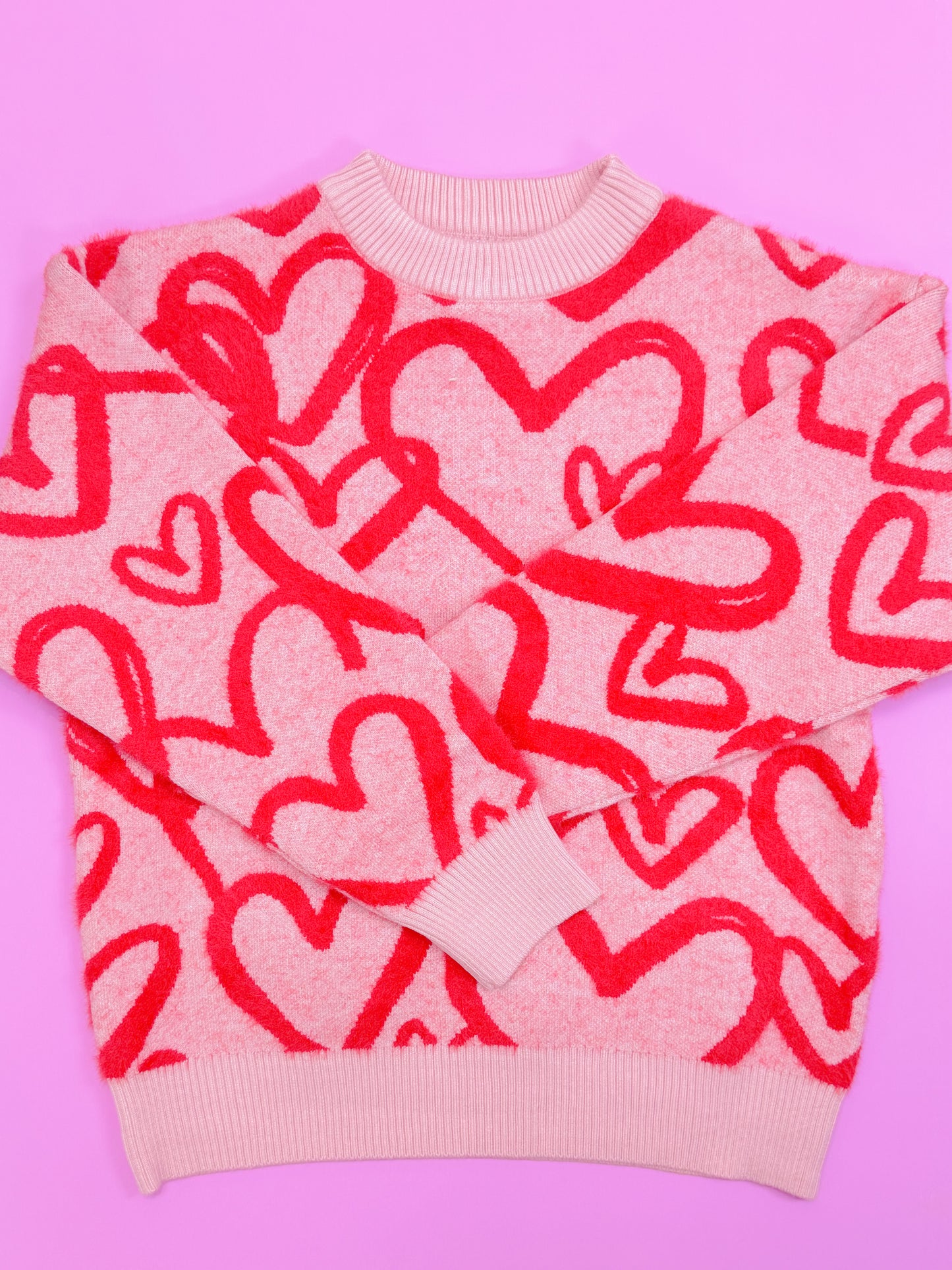 Big Hearts Sweater