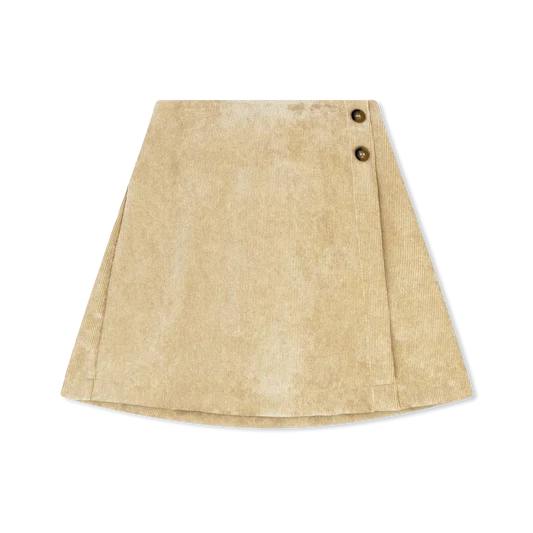 Julia Skirt - Khaki Cord