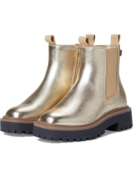 Lucianna Laguna Gold Boot