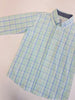 LS Dress Shirt - Multi Blue Plaid