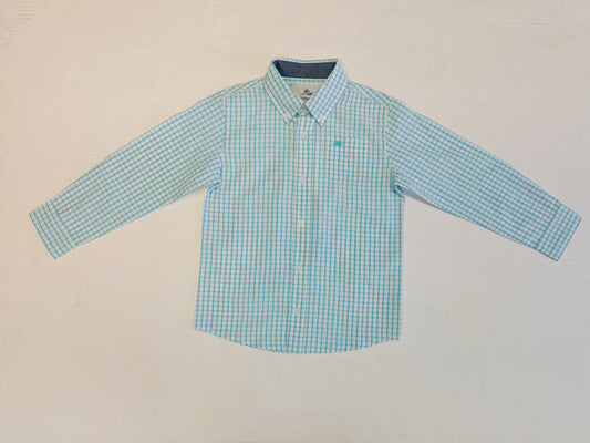 LS Dress Shirt - Petit Four/White