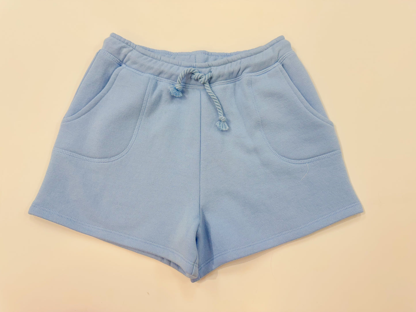 Blue Pocket Shorts