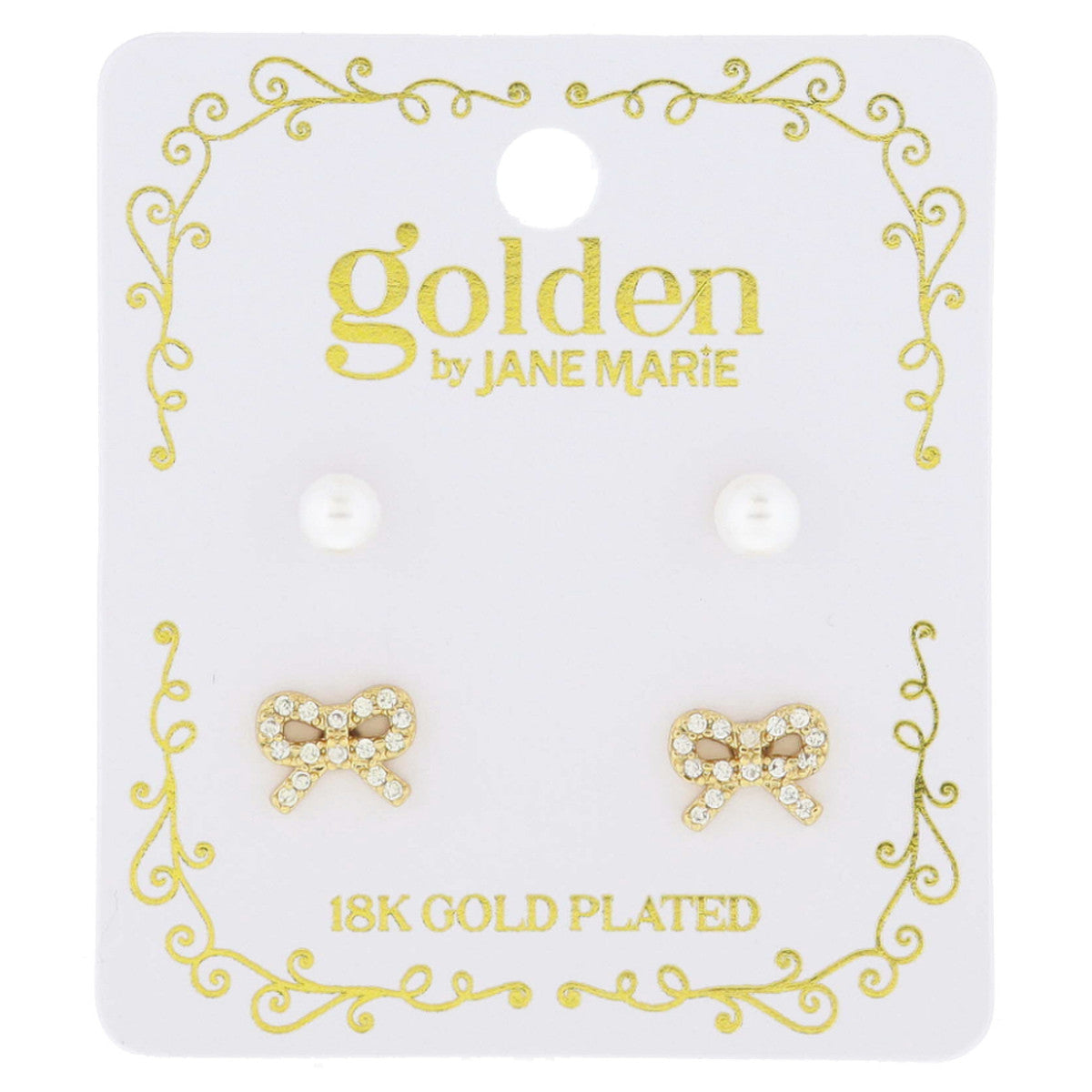 18k gold plated earrings