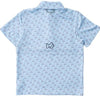 Powder Blue Golf Short Sleeve Performance Polo