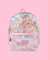 Confetti Clear Large Backpack