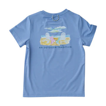 Coastline Blue T Shirt