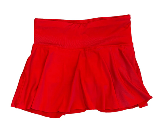 Athletic Skirt - Red