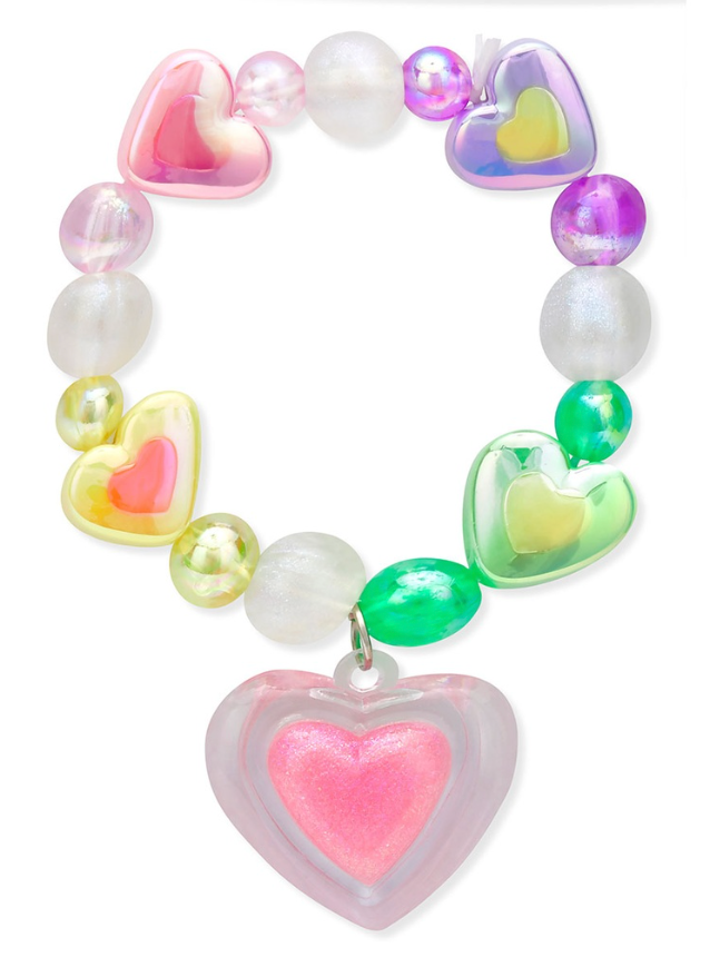 Heart Lip Gloss Bracelet