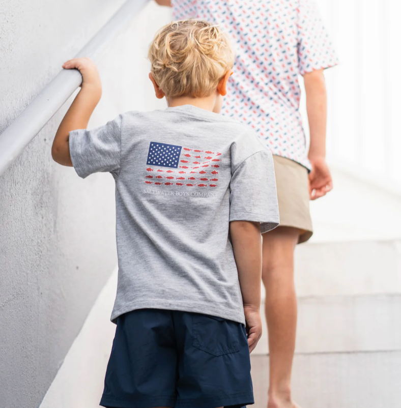 Flag Short Sleeve Graphic Tee