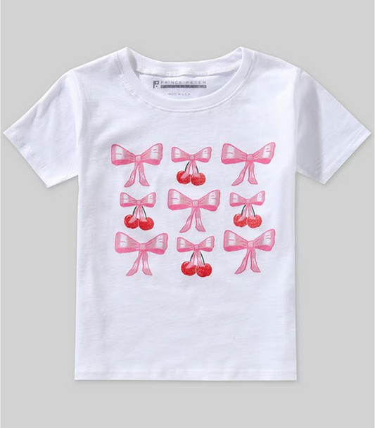 Bow and Cherries Tee