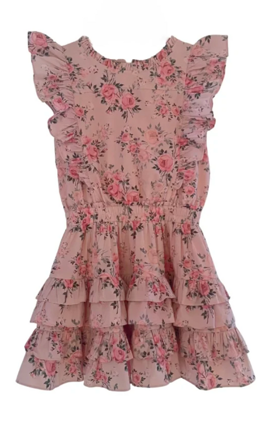 Gustavia Dress in Pink