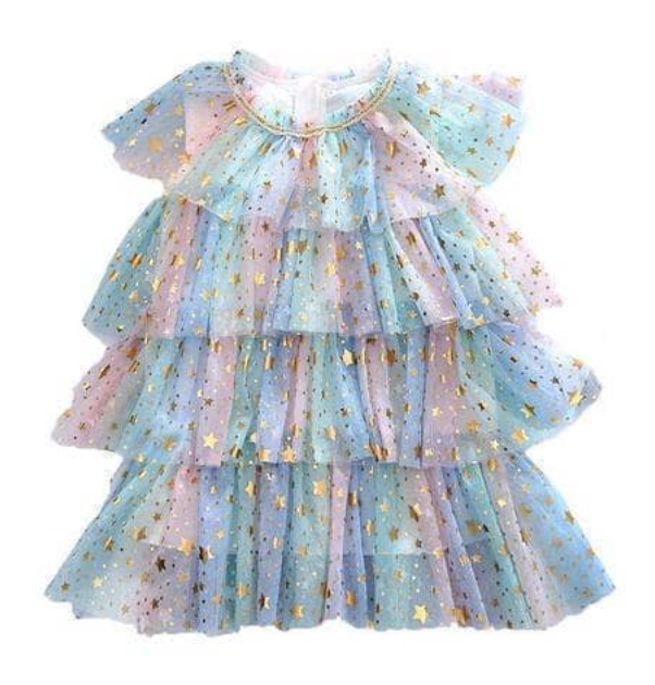 Pastel Star Dress