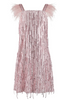 Mila Feather Party Dress