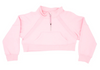 Cropped 1/4 Zip Sweatshirt