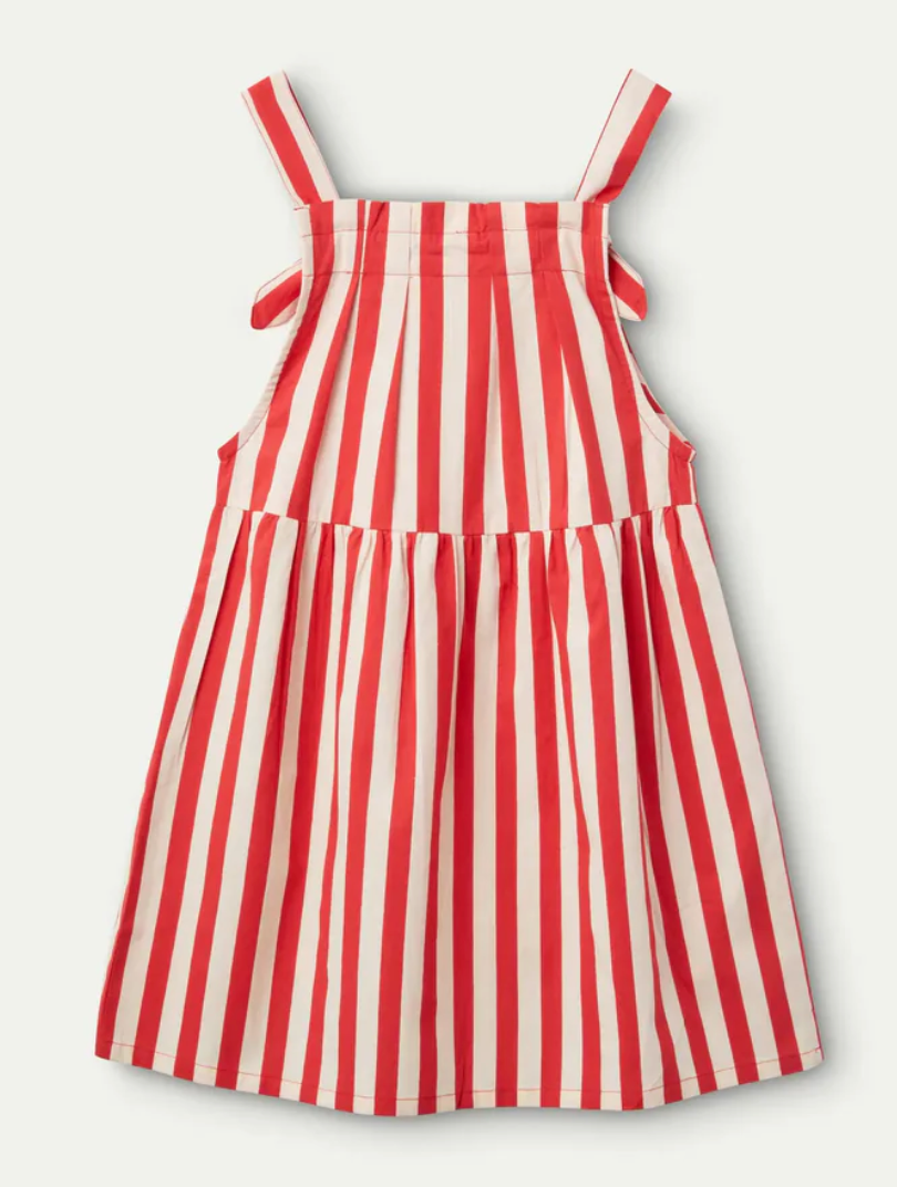 Red Striped Mini Dress