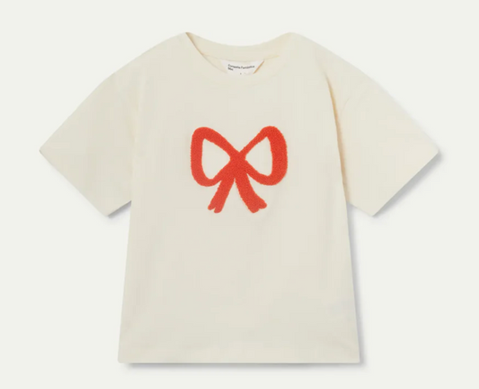 Orange Bow Graphic Tee