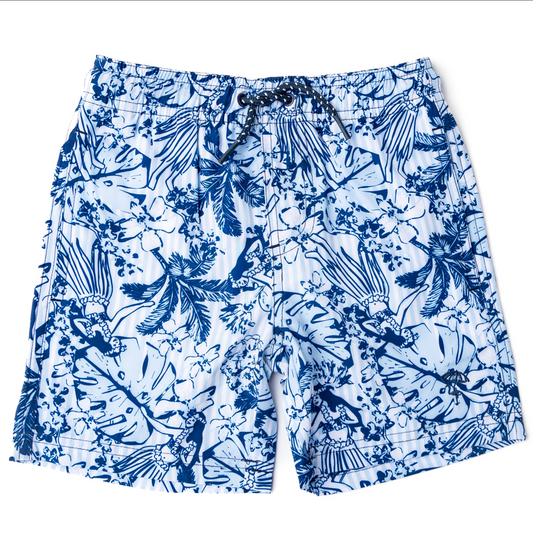 Tiki Tides Swim Trunk