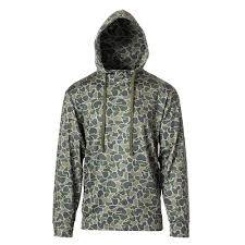 Youth Backwoods Camo Lightweight Hoodie