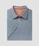 Youth Grayton Heather Polo - Navy