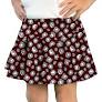 Tennis Skort - Maroon Cheeta