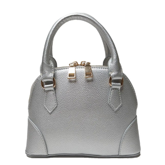 Charlotte Silver Purse