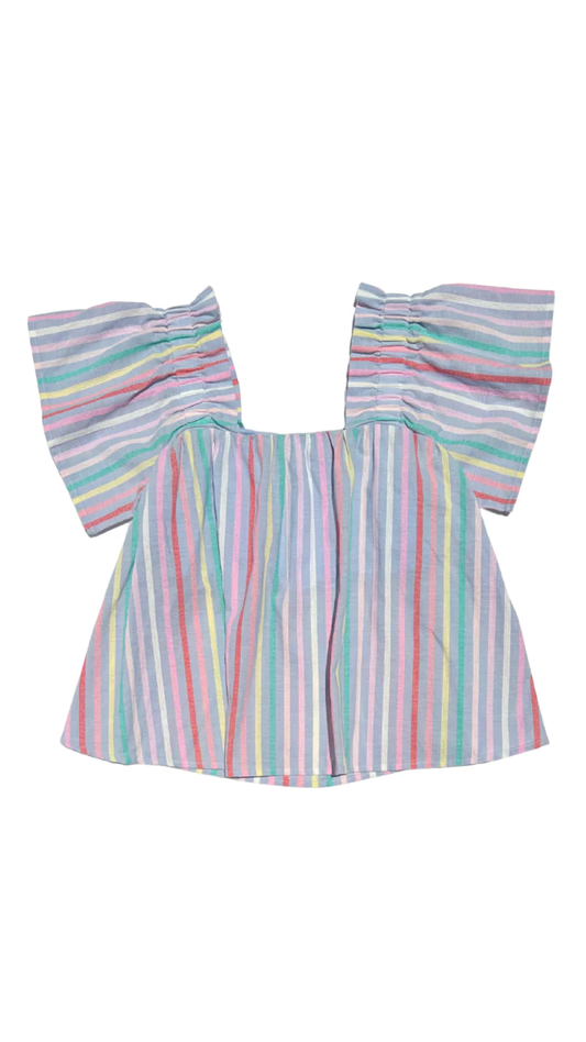 Isla top sorbet stripe