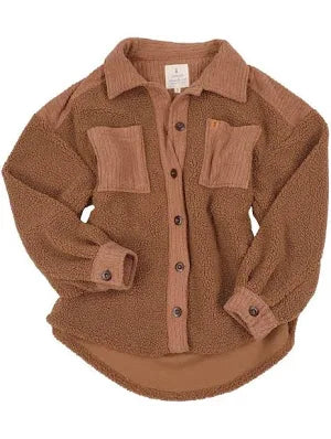 Brown Shacket