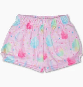 cotton candy plush shorts