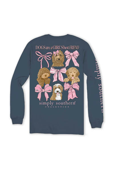 Dog BFF Graphic Long Sleeve