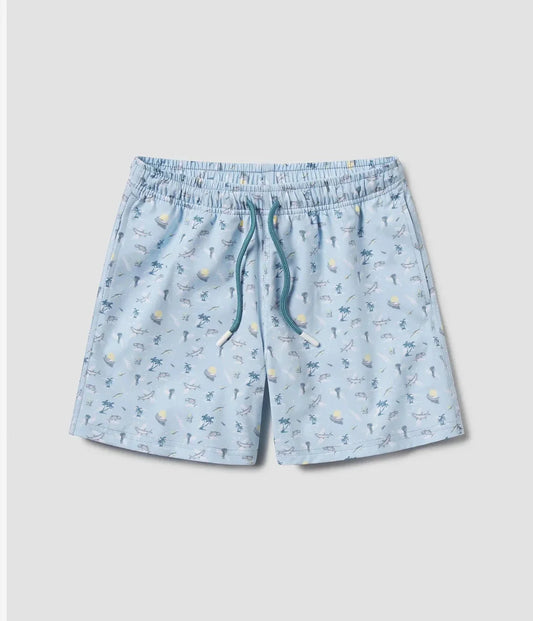 Youth Boats n Coves Swim Shorts